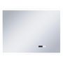 Voir la diapositive 2 : VIDAXL Miroir a LED et capteur tactile et affichage d'heure 80x60 cm