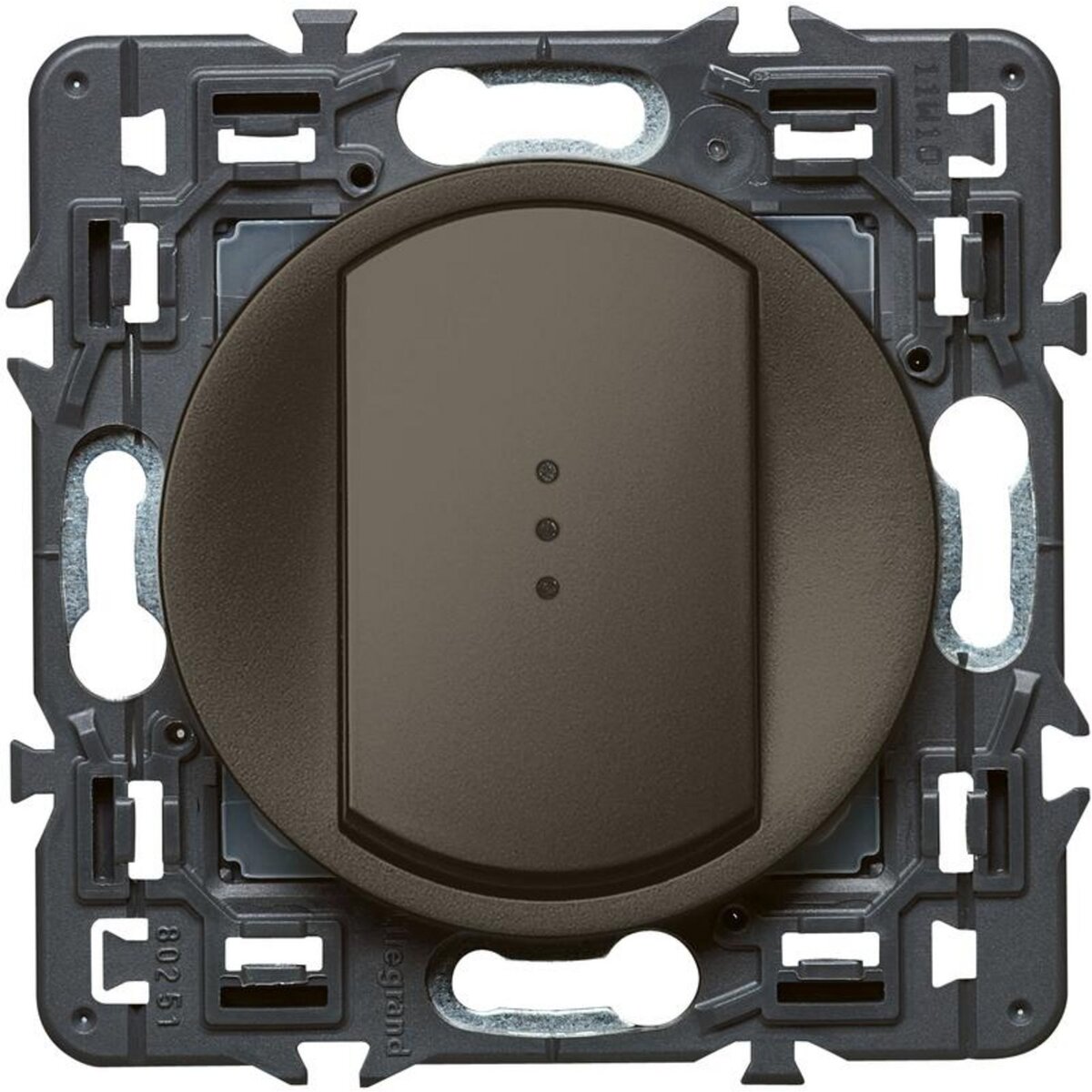 Legrand Celiane interrupteur simple lumineux graphite