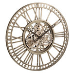 Paris Prix Horloge Murale Design  Chiffres Romains  60cm Gris