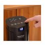 Voir la diapositive 5 : Taurus Alpatec Ventilateur colonne 50w 4 vitesses noir - FA009D