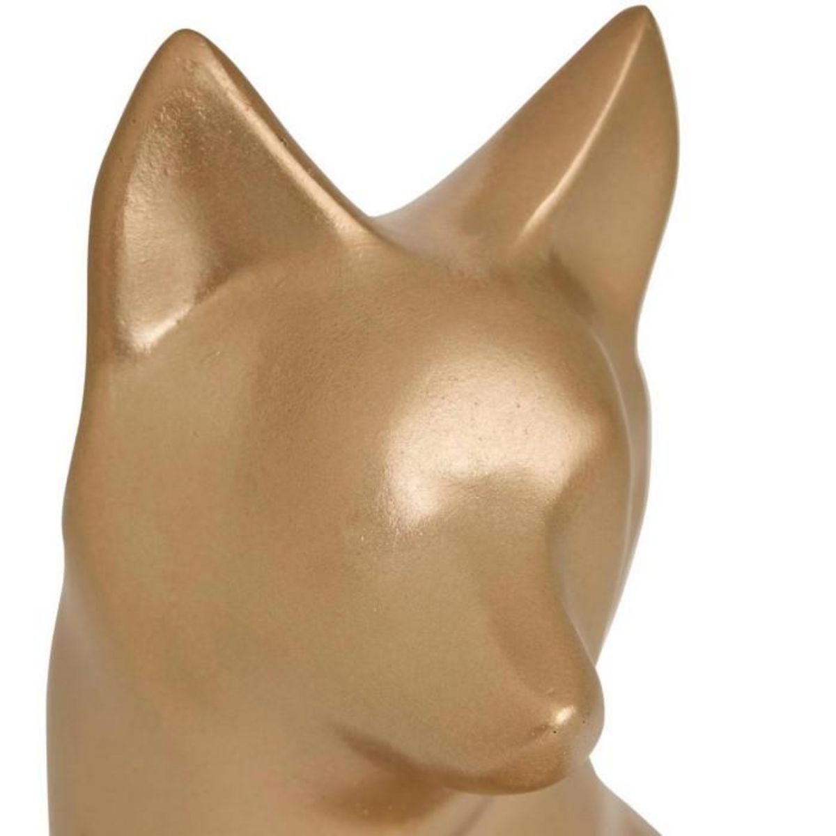 ATMOSPHERA Statuette Renard en Résine  Automne  26cm Bronze