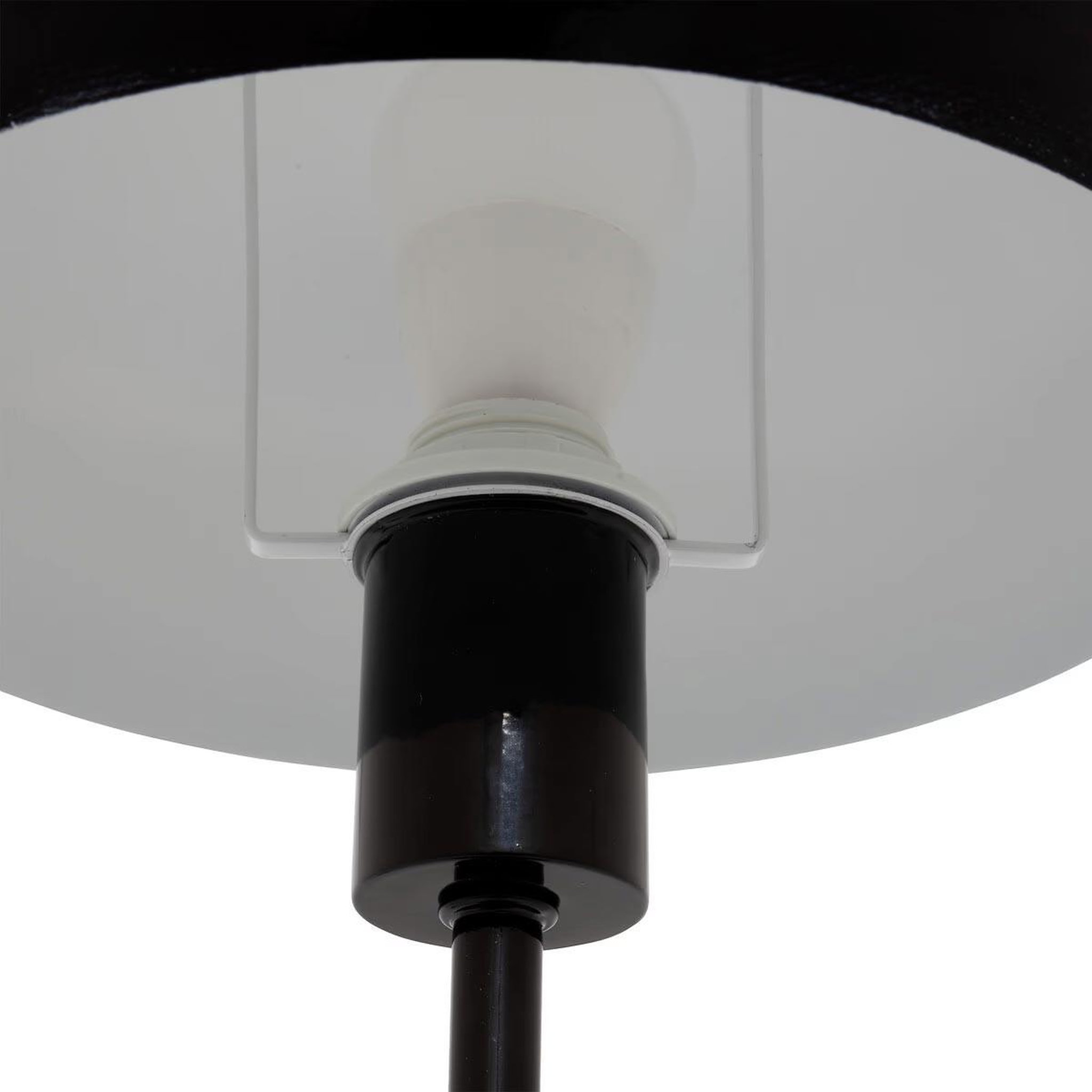 Voir la diapositive 3 : ATMOSPHERA Lampe à poser champignon  savio  38cm noir