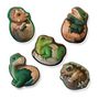 Voir la diapositive 4 : SES Creative Dinosaures 2 en 1 - Moulage et peinture et scratch - Loisirs créatifs - SES CREATIVE - Mouler, peindre et scratcher des dinosau