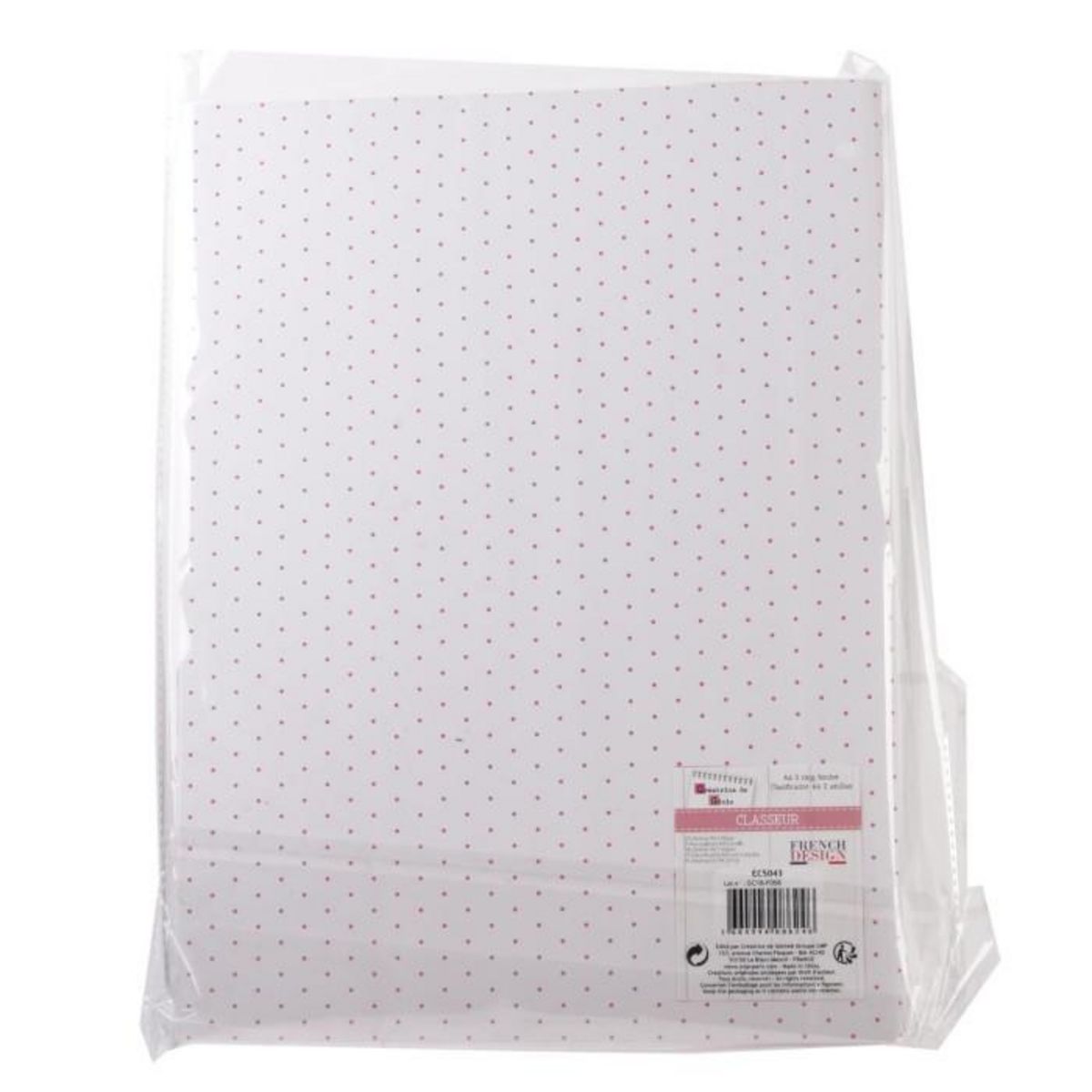 Paris Prix Classeur Format A4  Flamant  23x31cm Rose