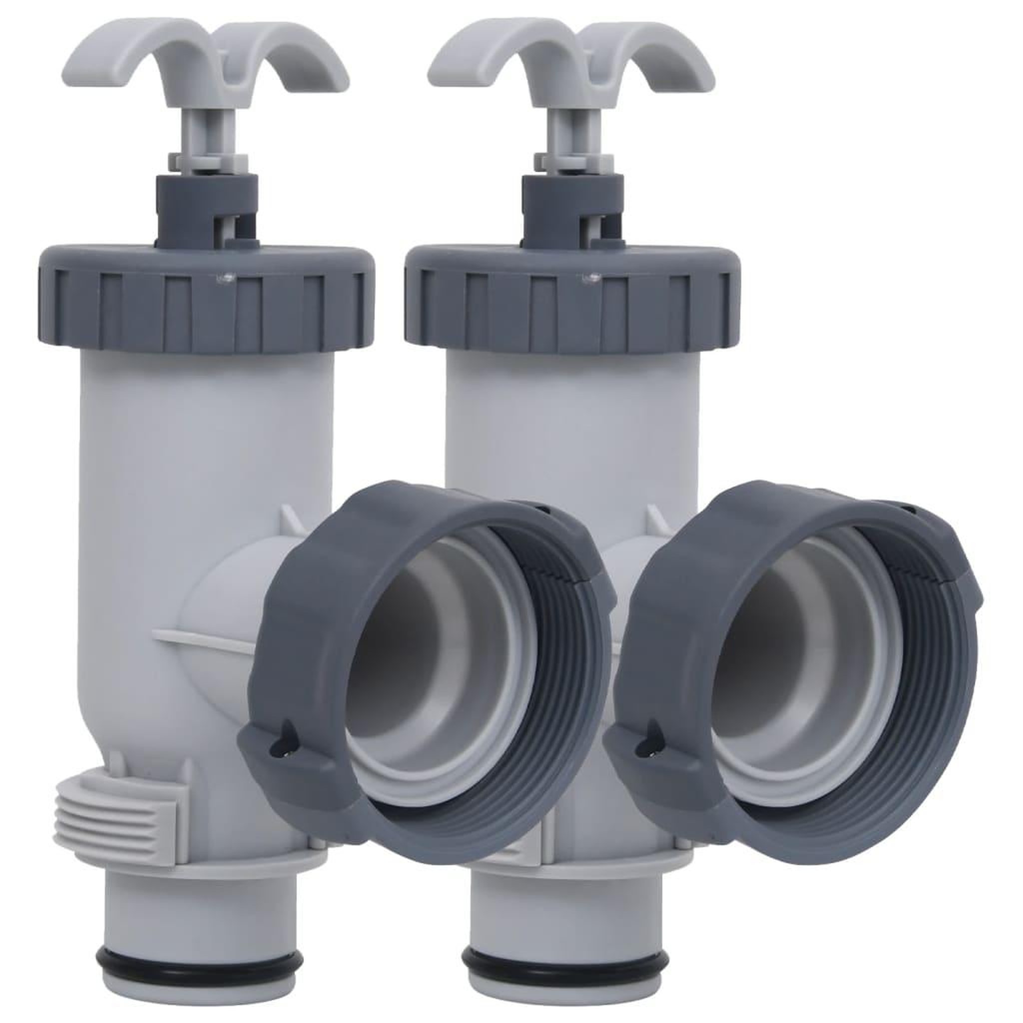 VIDAXL Vannes a piston de piscine 2 pcs
