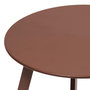Voir la diapositive 3 : HESPERIDE Table basse de jardin ronde SAONA