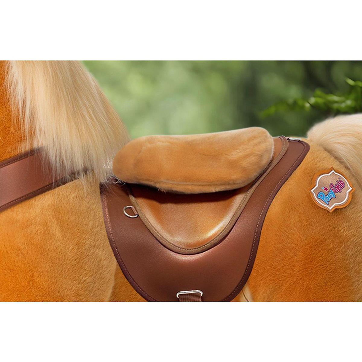 Ponycycle Cheval Porteur Enfant Modele Y marron clair