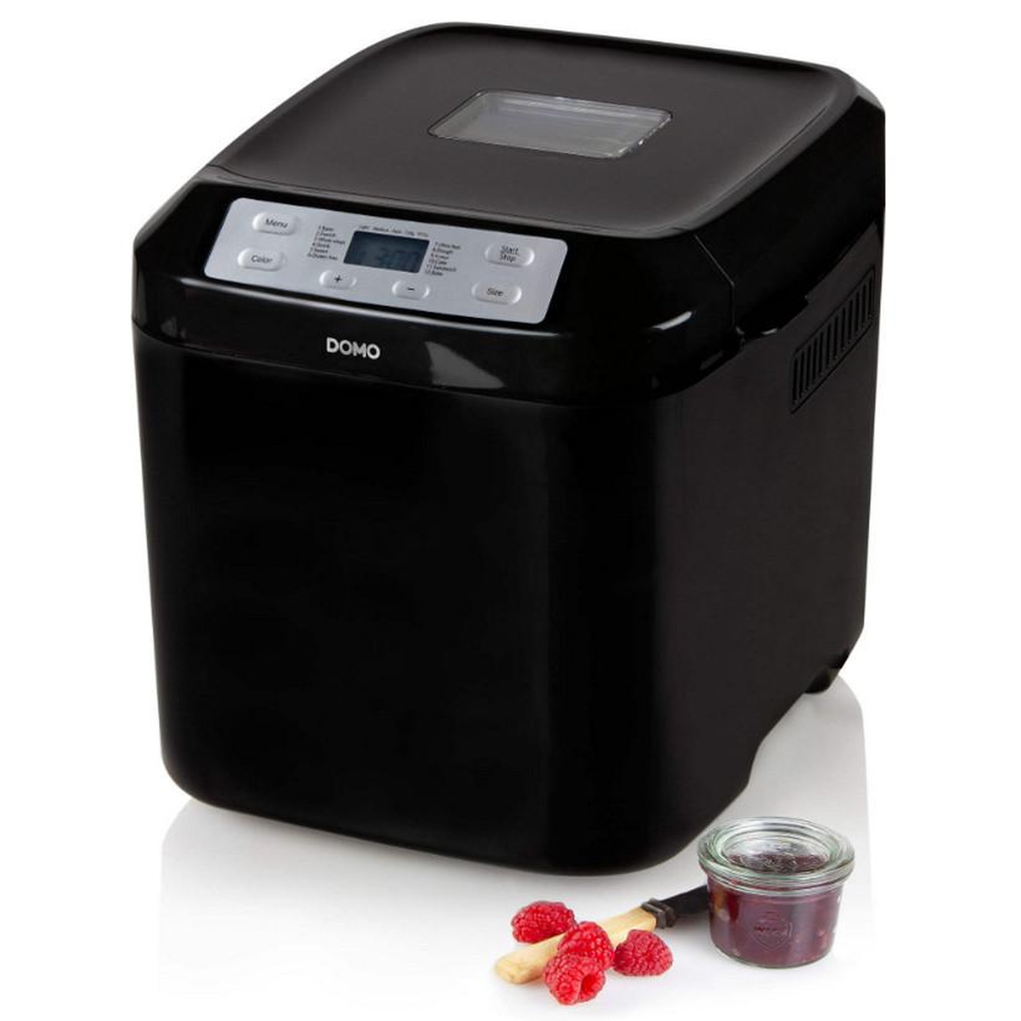 Domo Machine à pain 1kg 550w noir - b3974