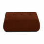 Voir la diapositive 1 : LISA DESIGN Onyx - pouf d'appoint - en velours côtelé
