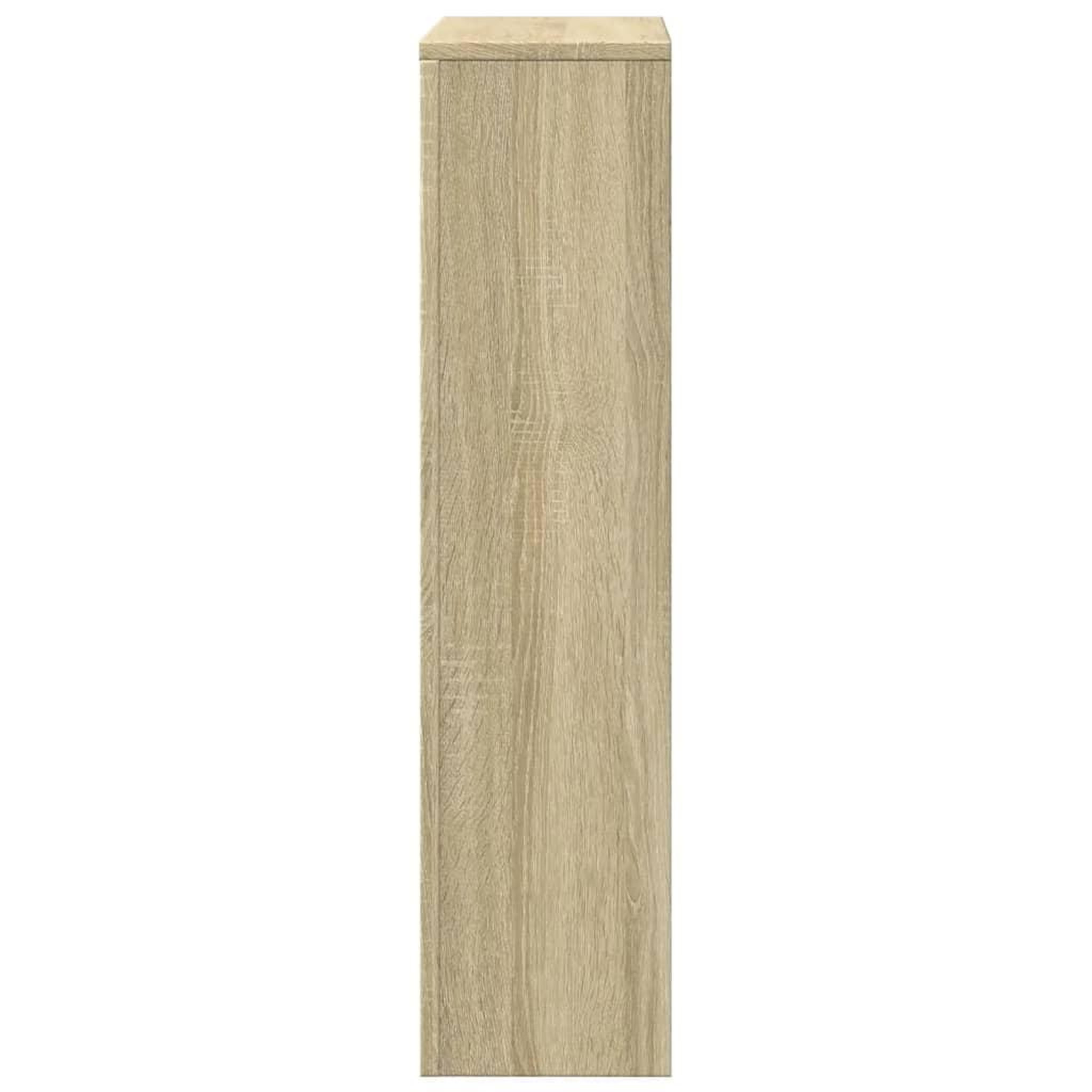 Voir la diapositive 4 : VIDAXL Cache-radiateur chene sonoma 104x20x82 cm bois d'ingenierie