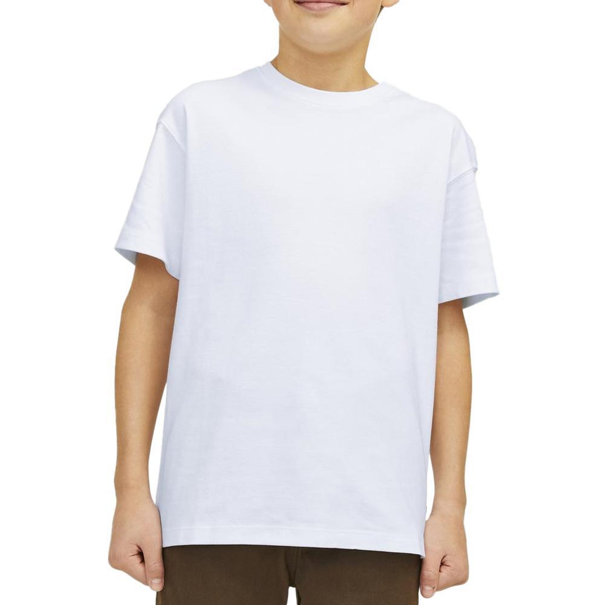 Voir la diapositive 1 : Jack & Jones T-shirt Blanc Garçon Jack & Jones Eurban
