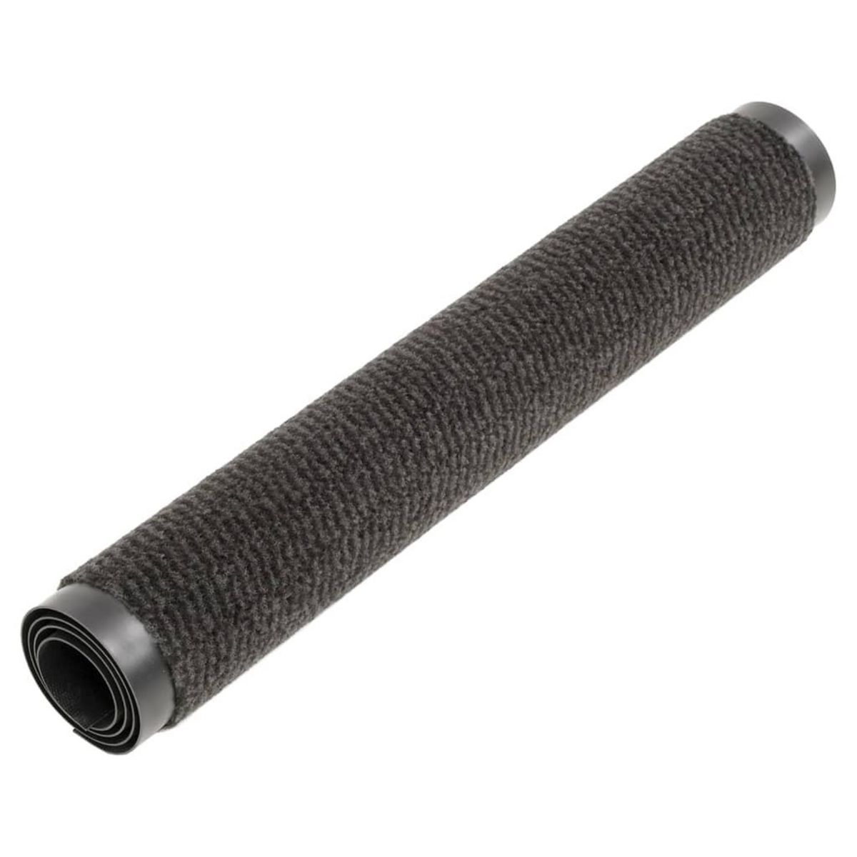 VIDAXL Paillasson touffete 60x150 cm Noir