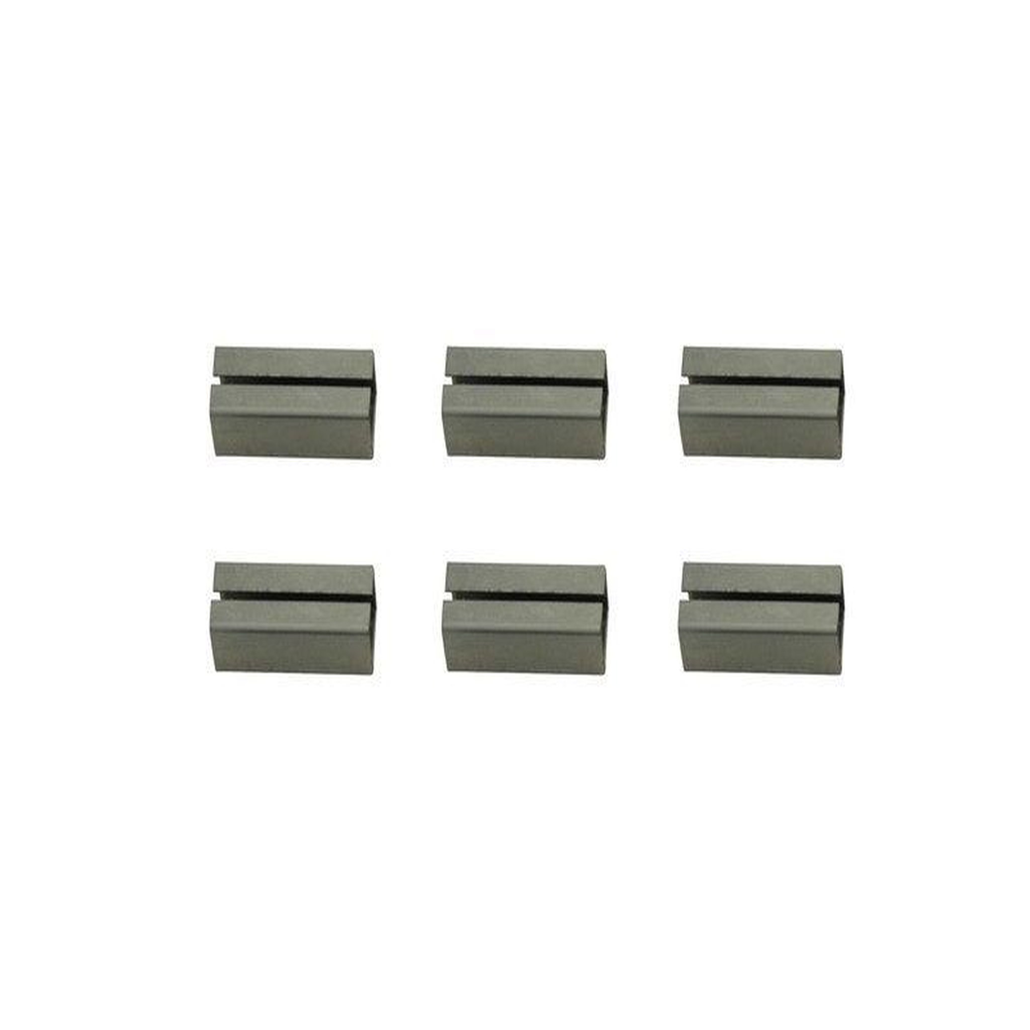 CENTRALE BRICO Lot De 6 Fourreaux Acier Zingué, L.2 X L.0.8