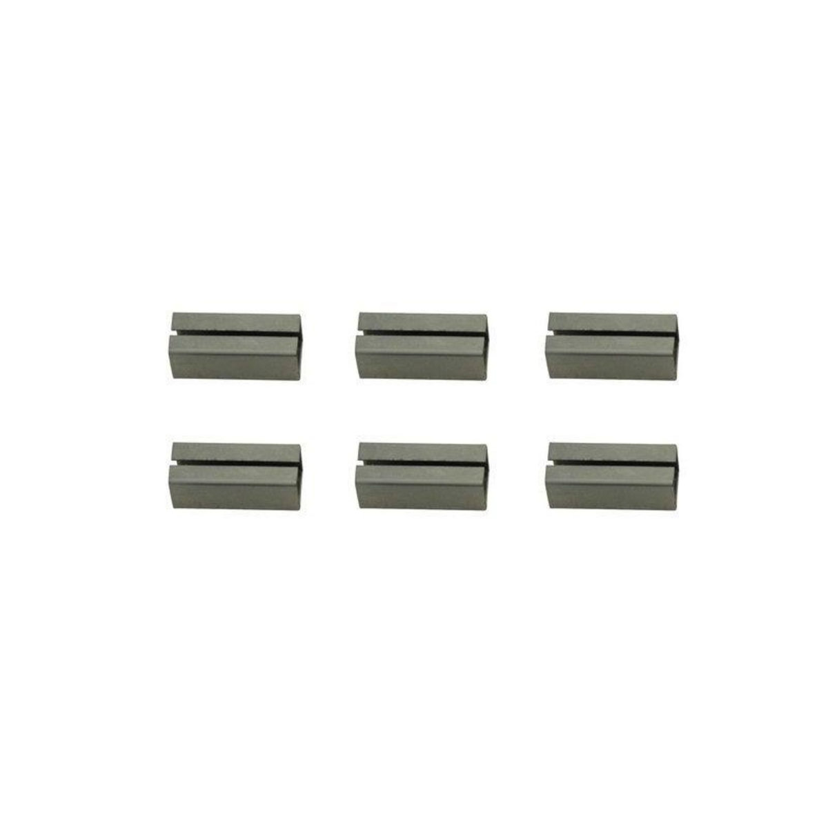 CENTRALE BRICO Lot De 6 Fourreaux Acier Zingué, L.2 X L.0.8