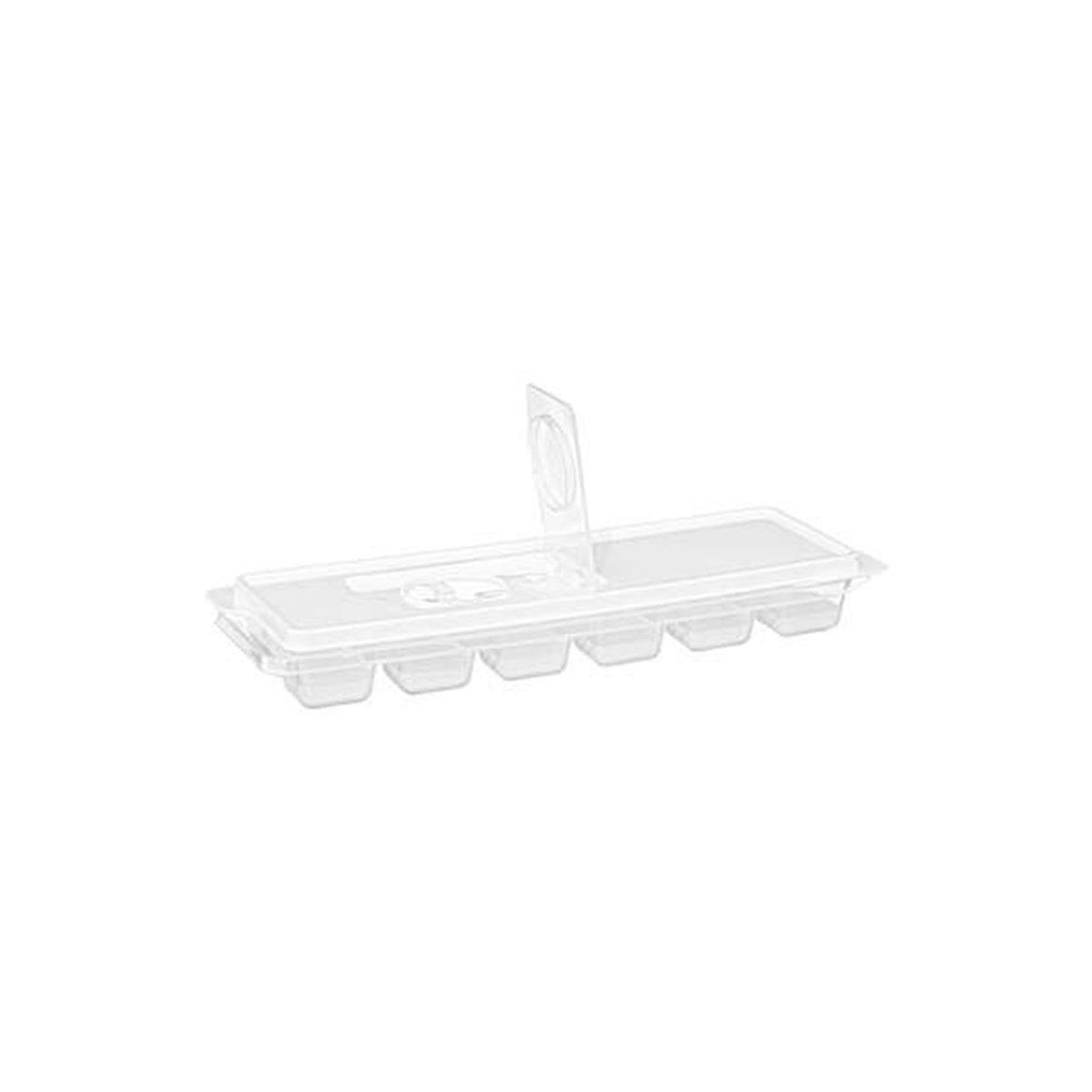 Voir la diapositive 2 : FIVE Bac à 12 glaçons  push & clapet  26cm transparent