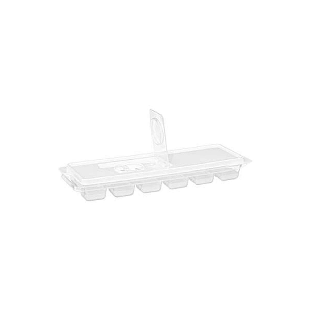 FIVE Bac à 12 Glaçons  Push & Clapet  26cm Transparent