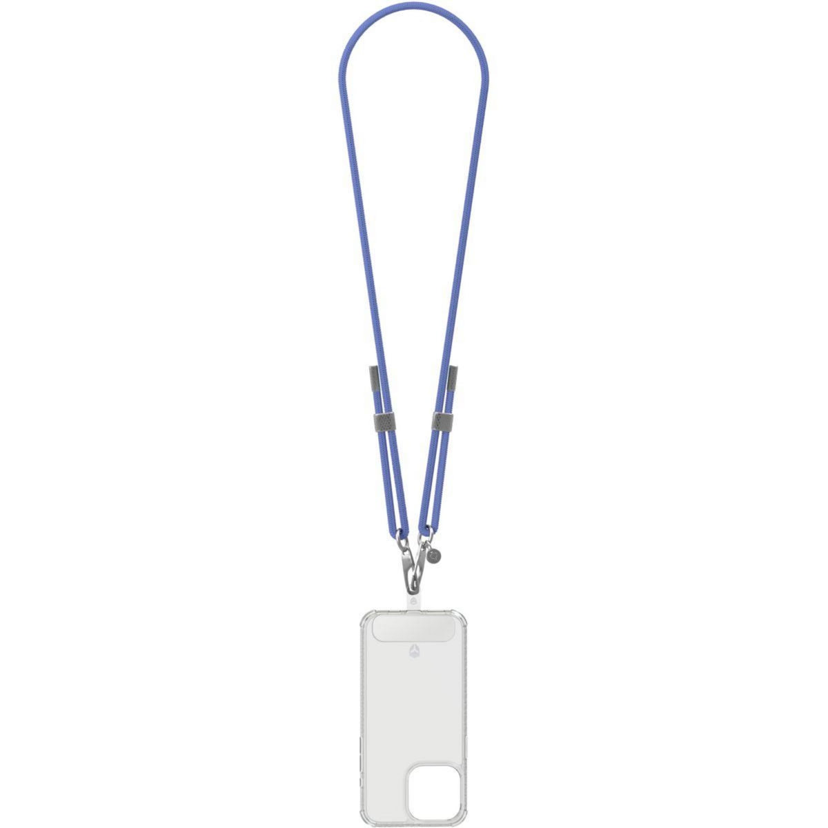 FORCE CASE Bandoulière Cordon Bleu Détails Silver