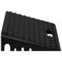 Voir la diapositive 4 : VIDAXL Rampes de bordure 2 pcs 50x30x11 cm Caoutchouc