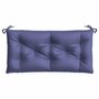 Voir la diapositive 5 : VIDAXL Coussins de banc de jardin lot de 2 bleu marine tissu oxford