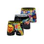 Voir la diapositive 1 : FREEGUN Lot de 3 boxers homme chupachups
