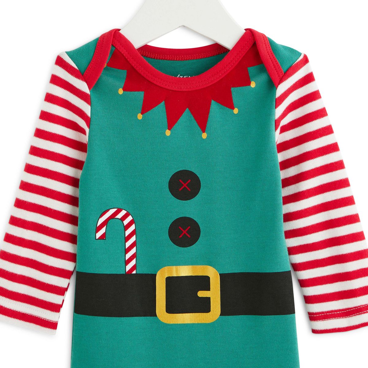 INEXTENSO Body manches longues lutin noël