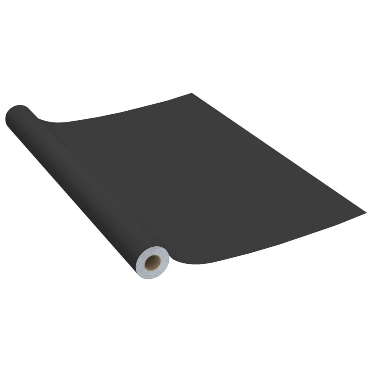 VIDAXL Films autoadhesifs pour meubles 2 pcs Noir 500x90 cm PVC