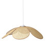 Voir la diapositive 1 : OSTARIA Suspension naturelle beige diamètre 68cm