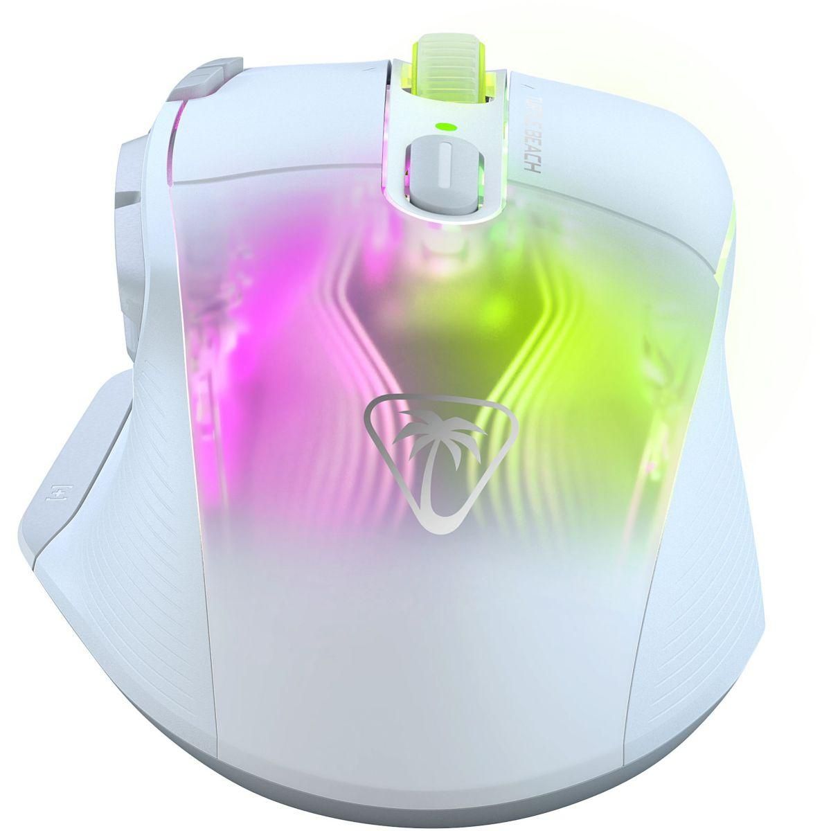 Turtle Beach Souris Gamer Sans Fil Kone XP Air Blanche