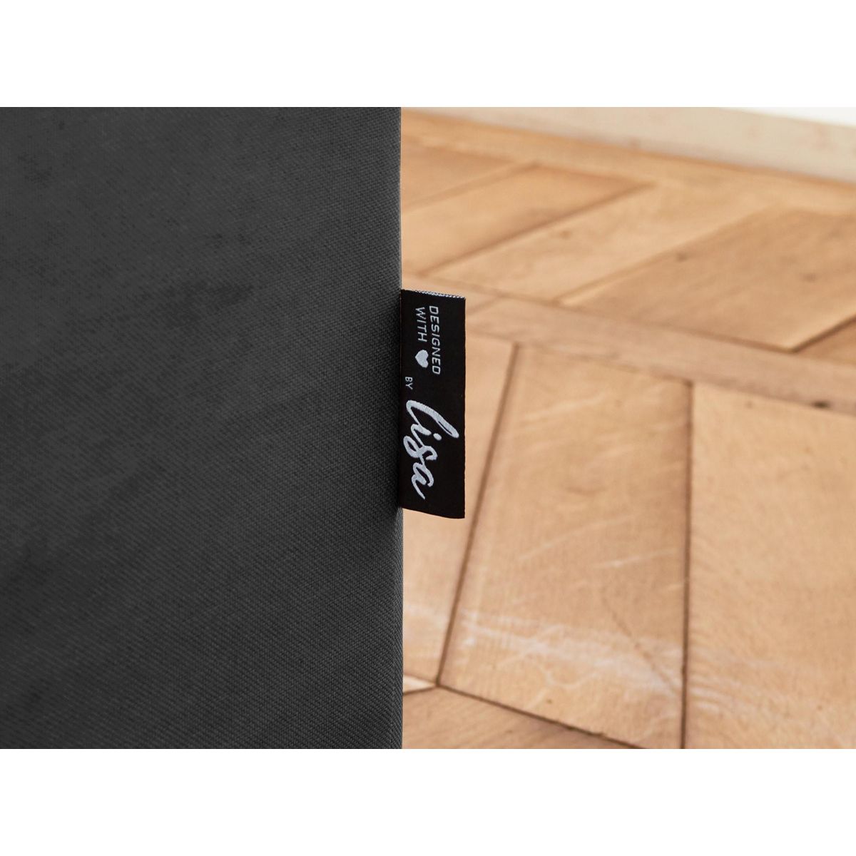 LISA DESIGN Adriann - canapé d'angle droit fixe - 4 places - en tissu déhoussable