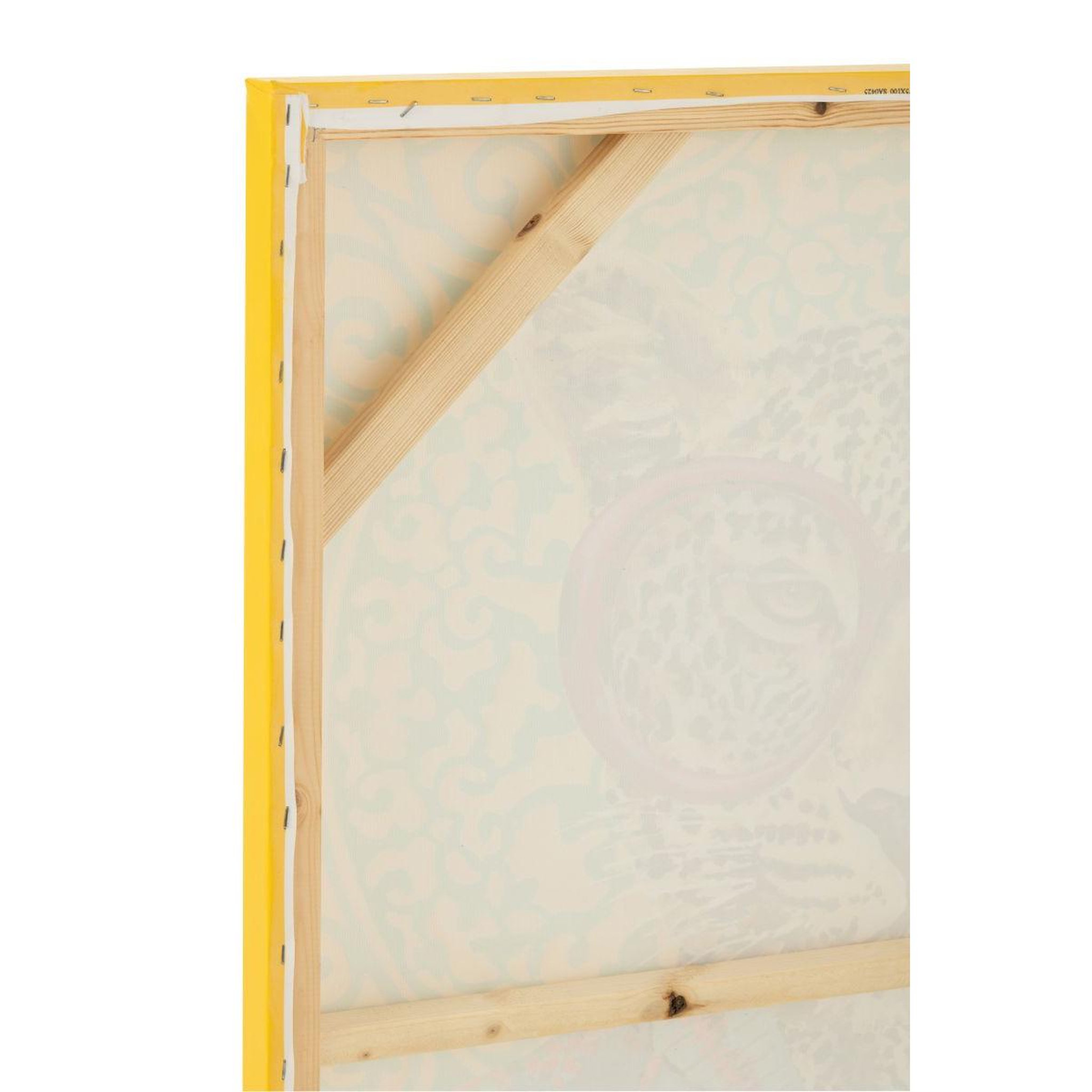 Voir la diapositive 3 : J-LINE Toile déco tigre  popart  75x100cm multicolore