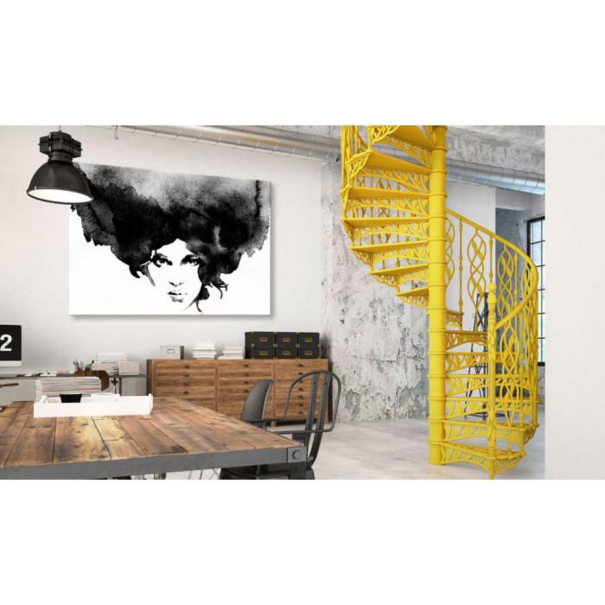 Paris Prix Tableau Imprimé  Tempête de Pensées