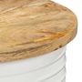 Voir la diapositive 3 : VIDAXL Table basse 43x55 cm Bois de manguier solide