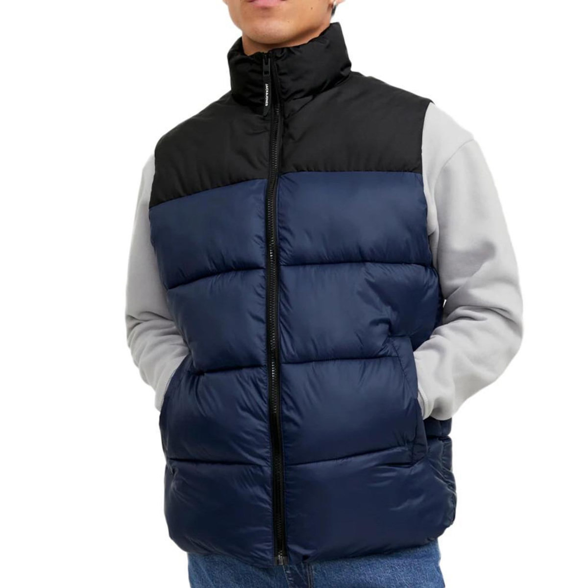 Jack & Jones Doudoune Sans Manches Marine Homme Jack and Jones Paul