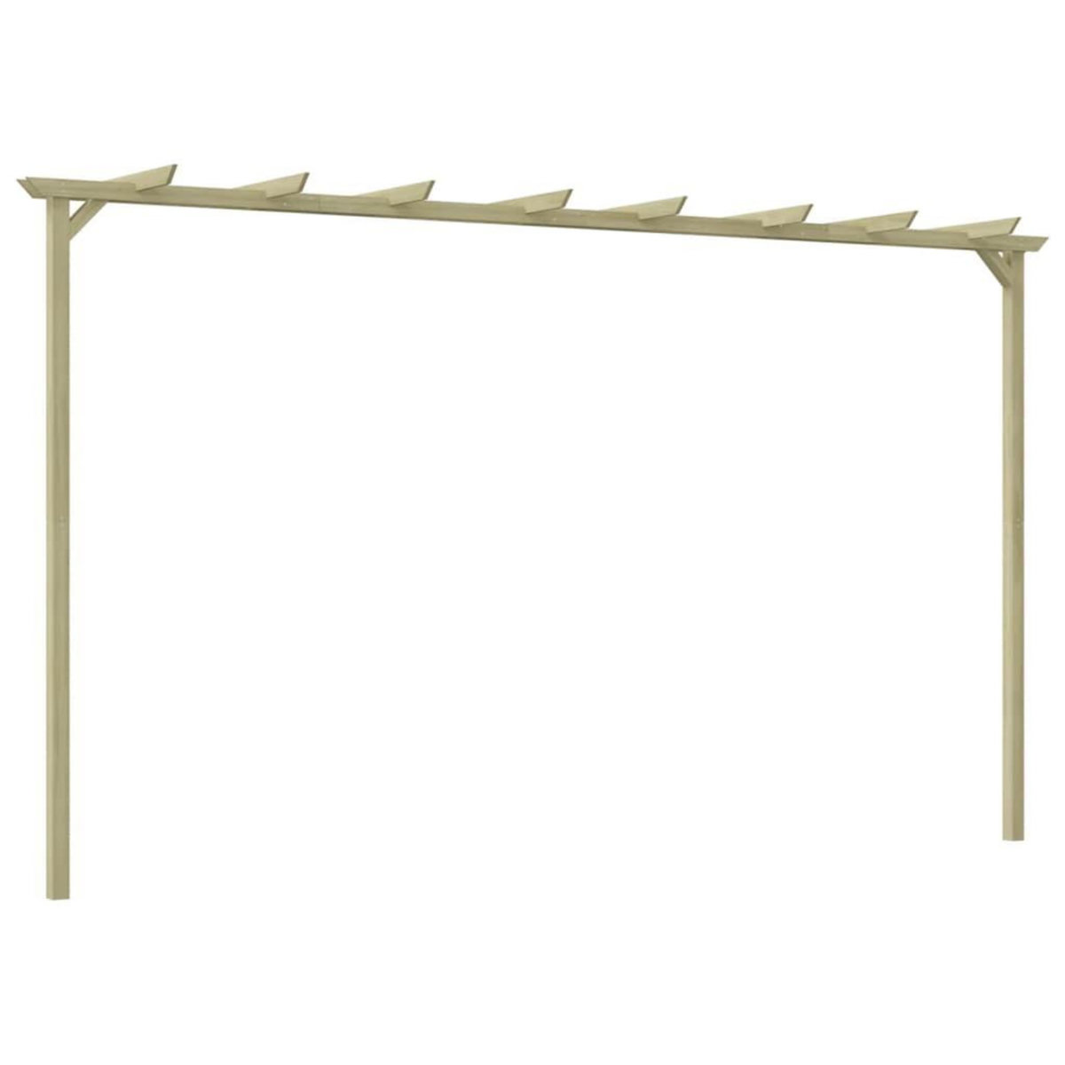 VIDAXL Pergola de jardin Pin impregne 360x200x60 cm
