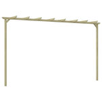 VIDAXL Pergola de jardin Pin impregne 360x200x60 cm
