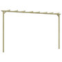 Voir la diapositive 1 : VIDAXL Pergola de jardin Pin impregne 360x200x60 cm