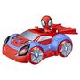 Voir la diapositive 3 : HASBRO Spidey véhicule lumineux + Figurine  