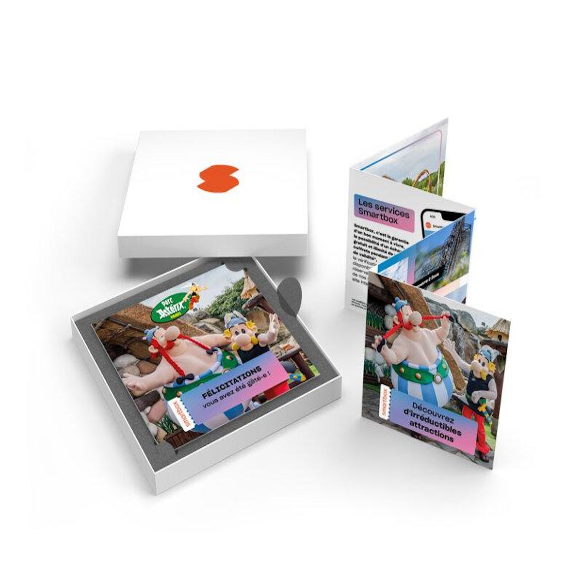 Smartbox Une journée au Parc Astérix en 2026 pour 2 adultes - Coffret Cadeau Multi-thèmes