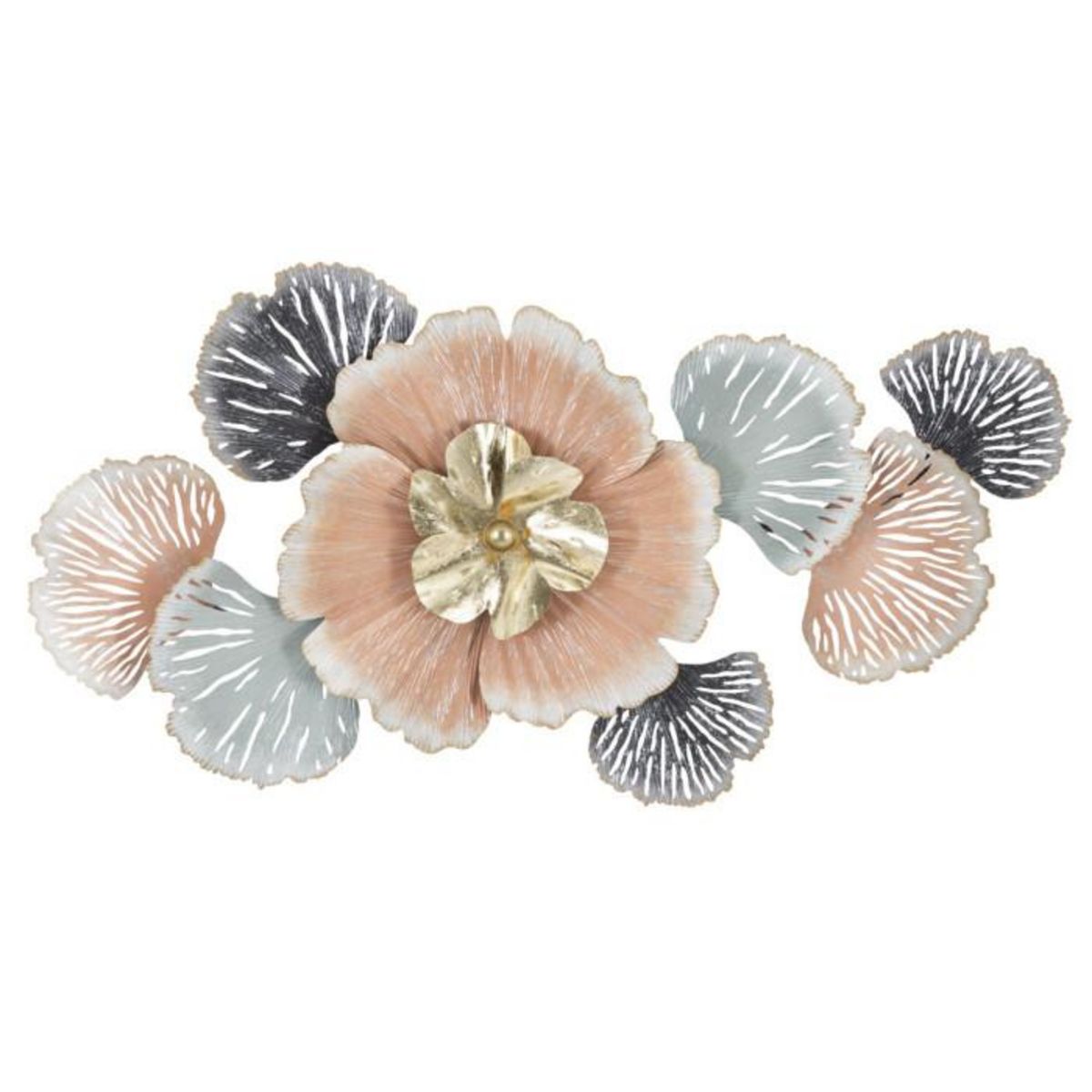 Paris Prix Décoration Murale en Métal  Soty  93cm Multicolore