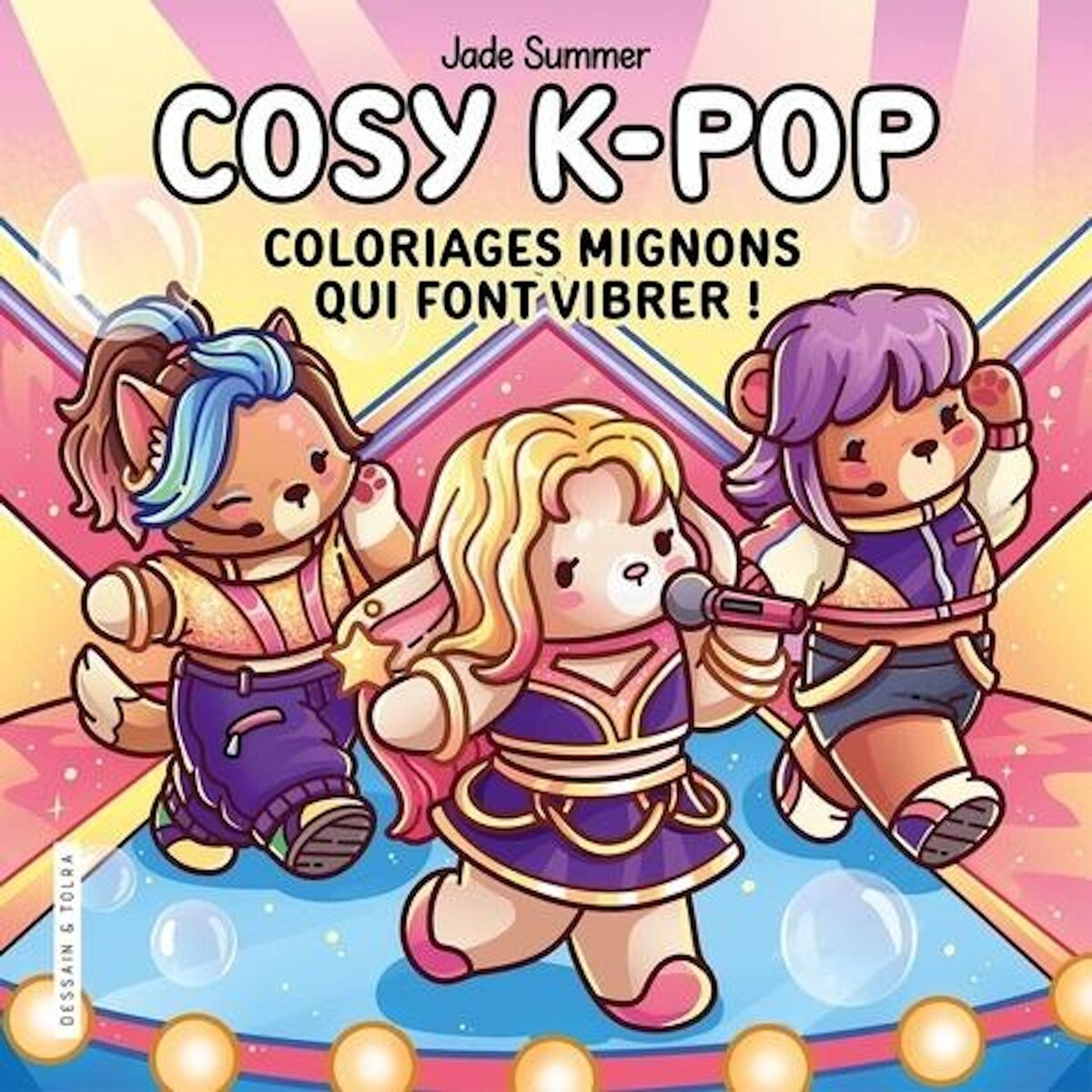 COSY K-POP. COLORIAGES MIGNONS QUI FONT VIBRER !, Jade Summer