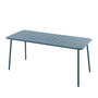 Voir la diapositive 5 : CONCEPT USINE Ensemble table et chaises 6 personnes bleu BERGAME