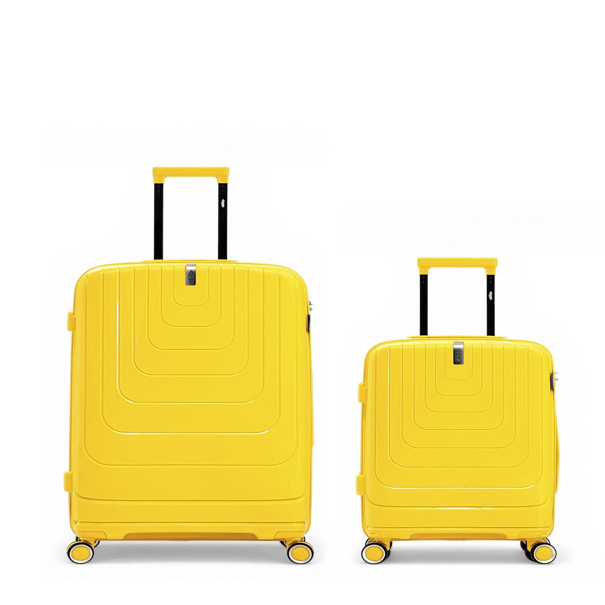OBAGO Lot de 2 Valises Rigides Grand Format et Cabine GALINA
