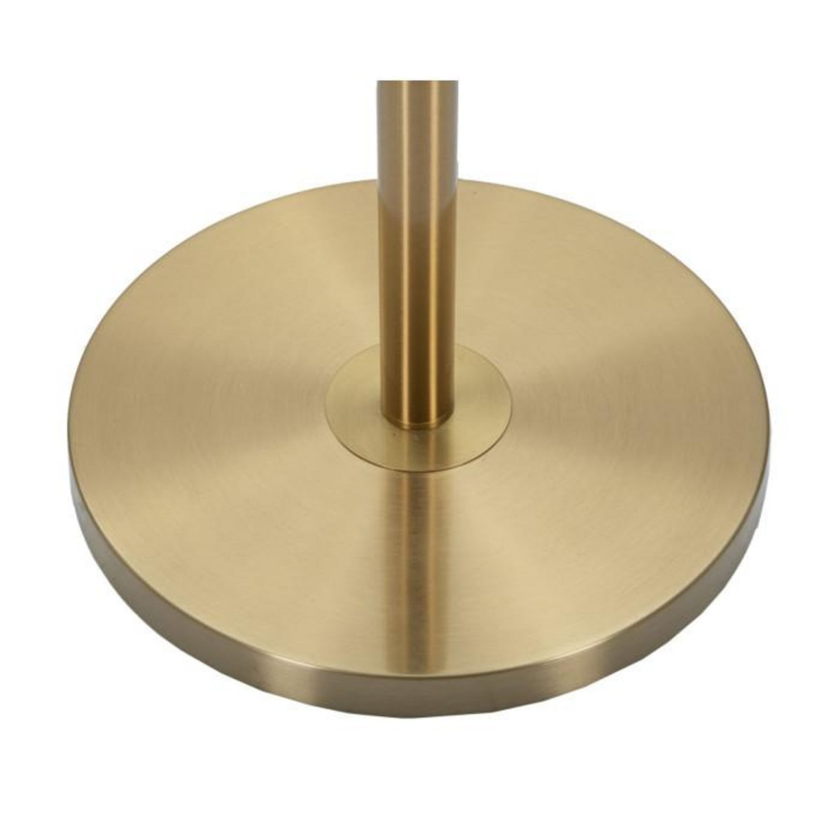 Paris Prix Lampadaire en Métal  Whity  160cm Blanc & Or