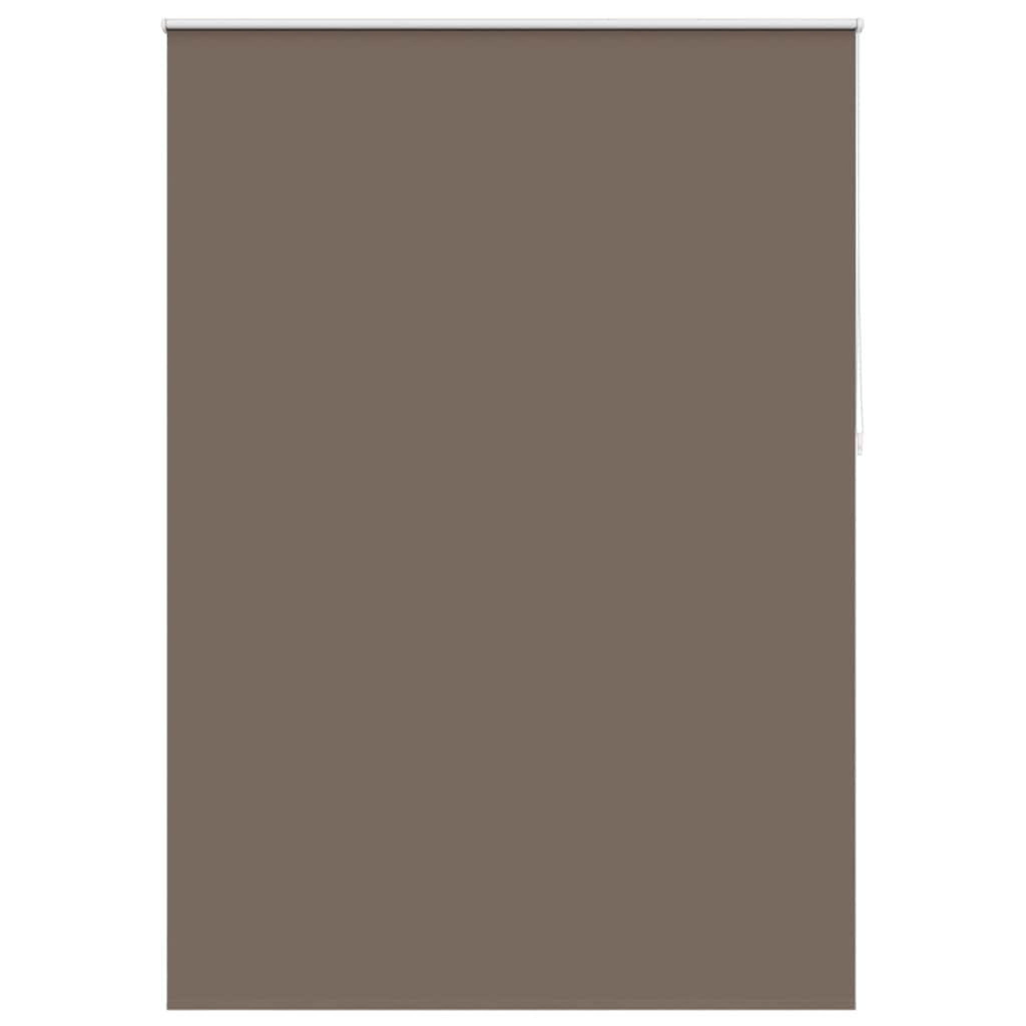 Voir la diapositive 2 : VIDAXL Store enrouleur occultant 164,4 x 230 cm, largeur du tissu 160 cm, couleur cafe