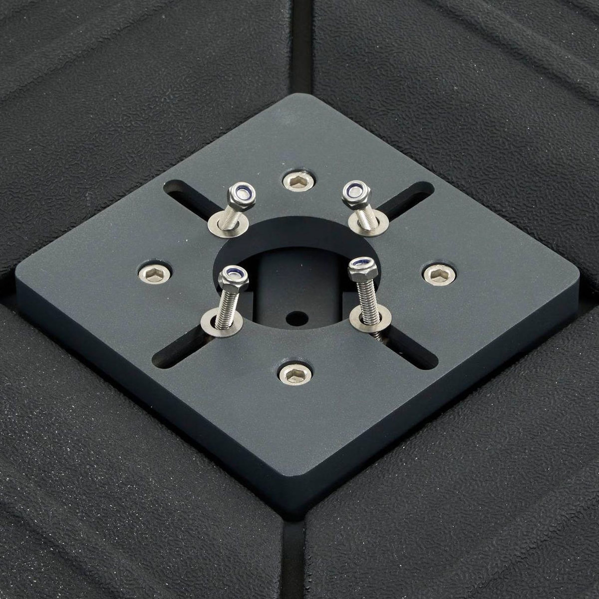 HESPERIDE Pied de parasol à remplir SOLIVIO - Graphite