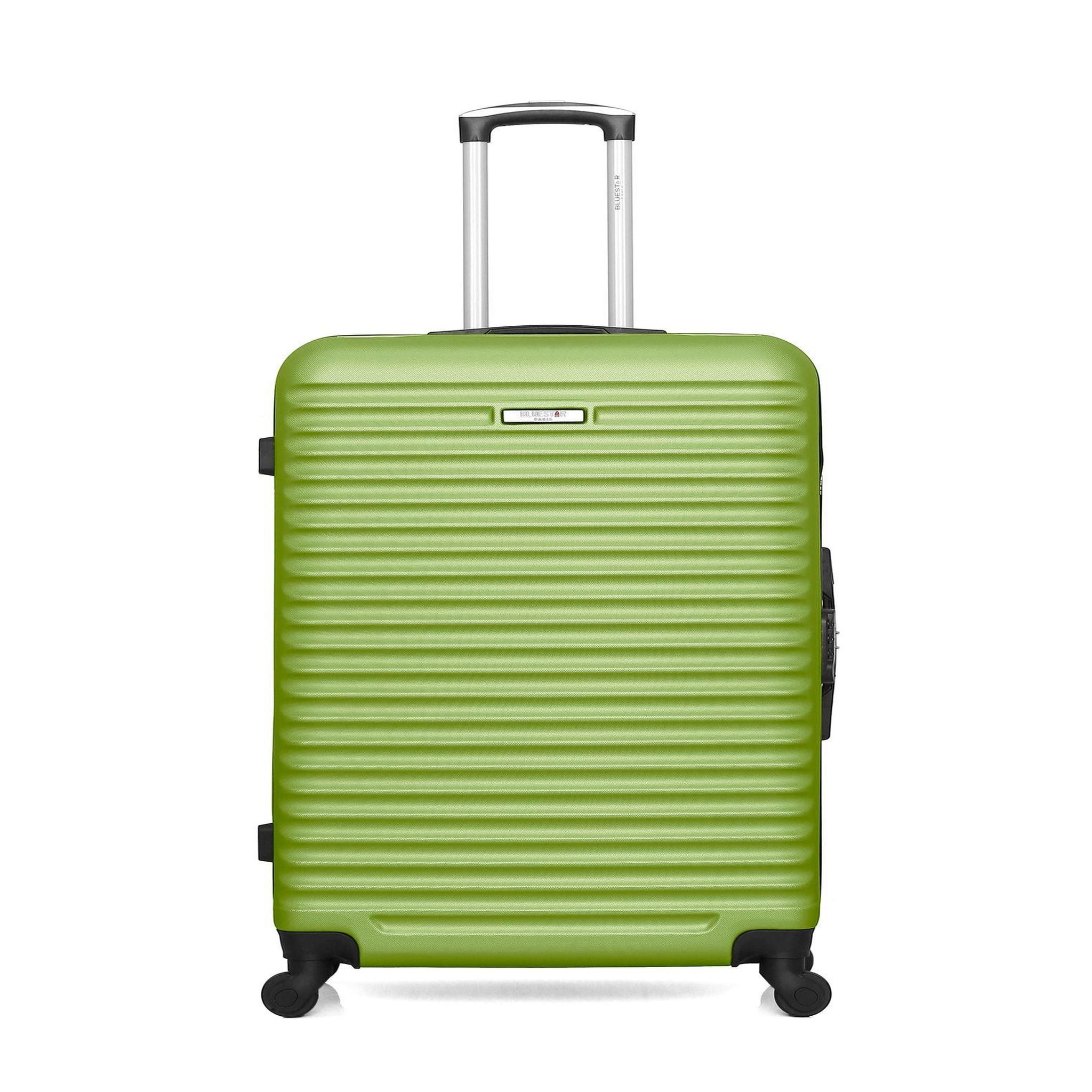 BLUESTAR Bluestar - valise grand format brazilia 75 cm 4 roues. Coloris disponibles : Bleu, Gris, Noir, Beige, Rose, Orange