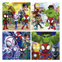 Voir la diapositive 2 : EDUCA Puzzles malette progressif spidey  6-9-12-16 pieces