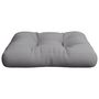 Voir la diapositive 5 : VIDAXL Coussin de palette gris 60x60x12 cm tissu