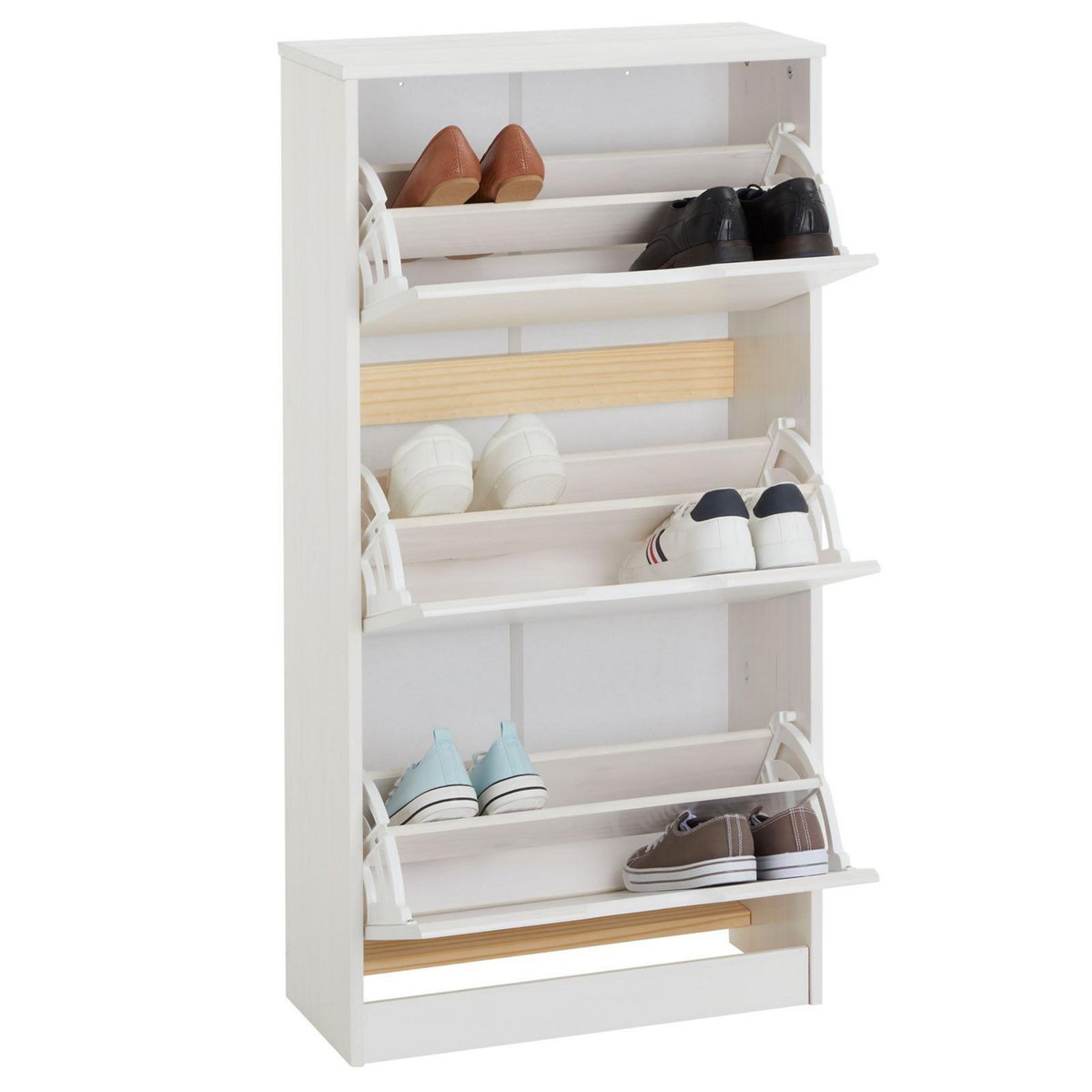 IDIMEX Meuble à chaussures en pin BASIL