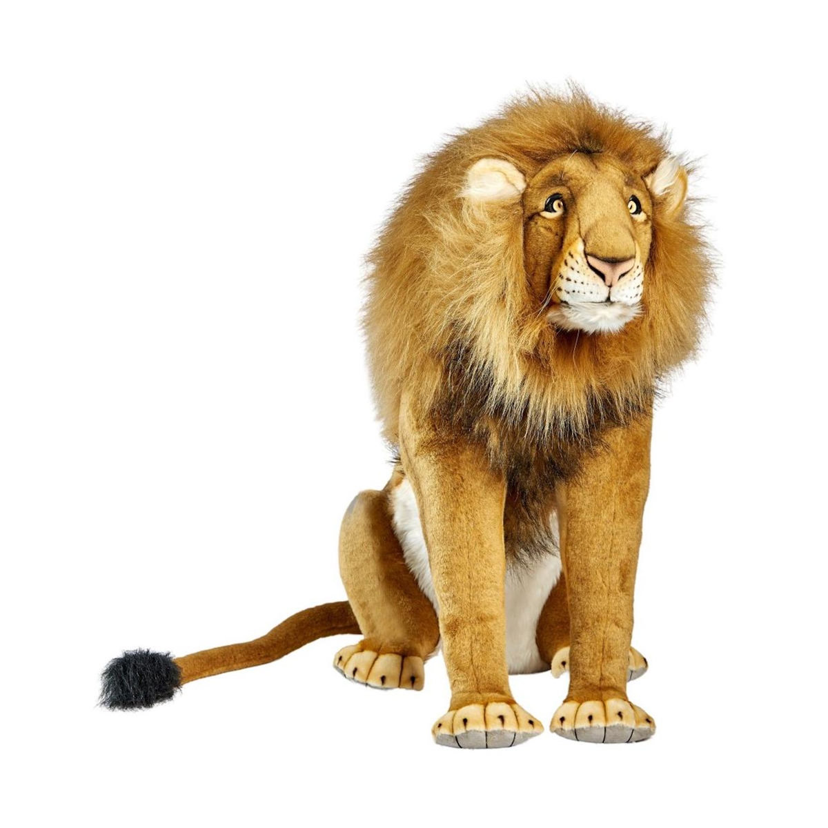 Hansa Hansa peluche geante Lion Assis 94cmH